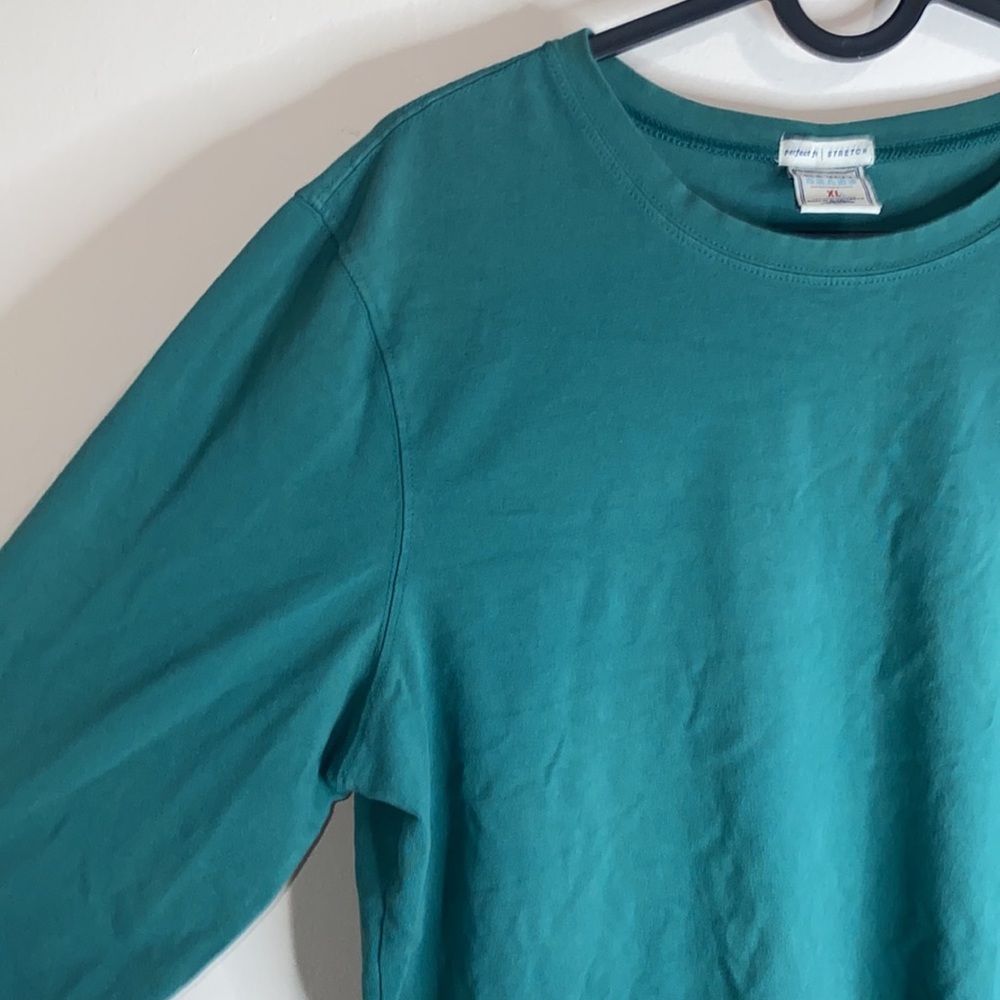 🪿Vintage Forest Green Long sleeved Old navy top!
